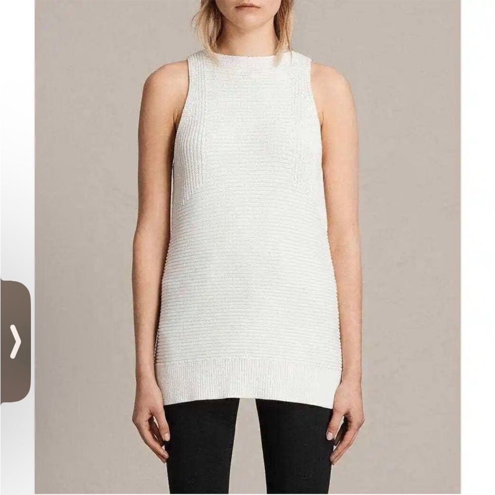 All Saints Blush Knit Top - NWOT